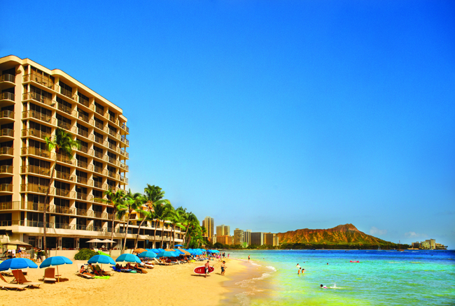 Outrigger Reef Waikiki Beach Resort.