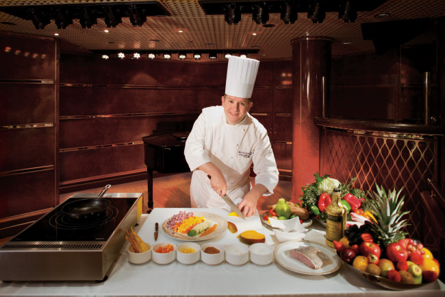 Chef David Blisland leads Silversea's culinary program.