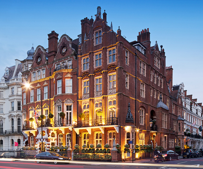 The Milestone Hotel in London.