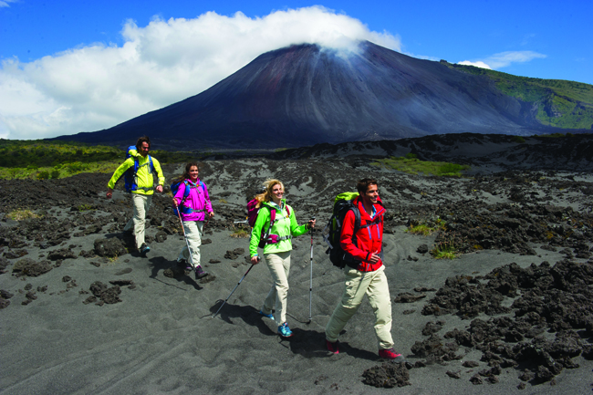 Volcano trekking, hiking and mountain biking are some of the activities Guatemala offers adventurous travelers. (Guatemala Tourism Board)