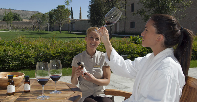 The Spa Sommelier helps guests customize their spa experience and treatment.