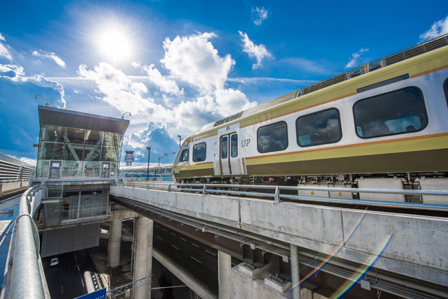 The newly opened Union Pearson Express. (Photo courtesy of Tourism Toronto.)