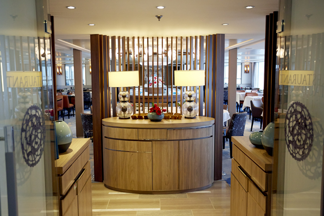 Dining Entrance on the Viking.