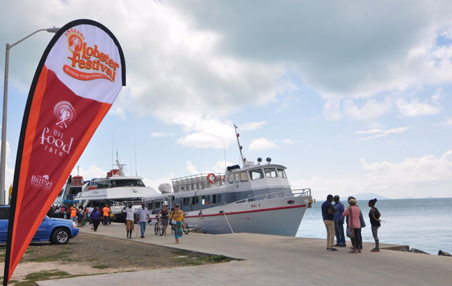The Lobster Festival in BVI.
