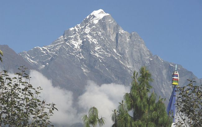 Mt. Everest in Nepal.