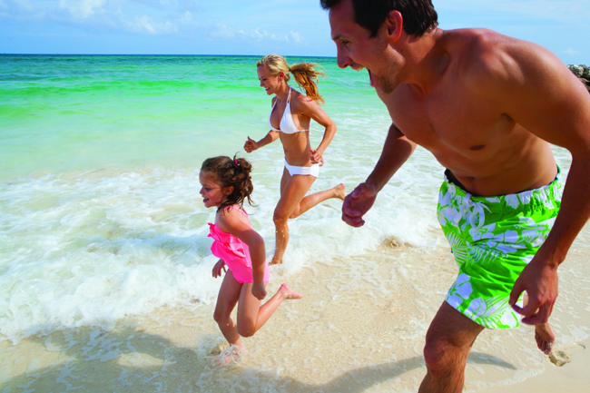 Beachside at Grand Lucayan.