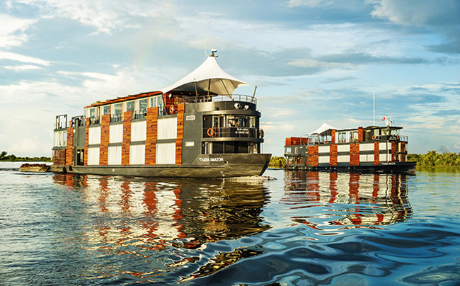The Aqua Amazon and the Aria Amazon.