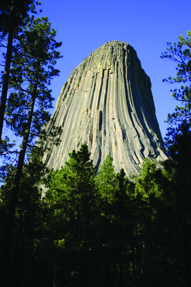 Devils Tower National Monument in Wyoming. (Globus Gamily of Brands)