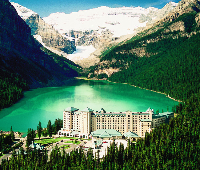 Chateau Lake Louise in Canada.