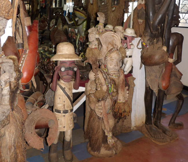 You can shop 'till you drop in Kenya.