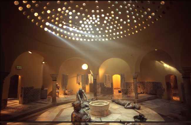The Hamam al-Basha” Turkish baths in the city of Akko.