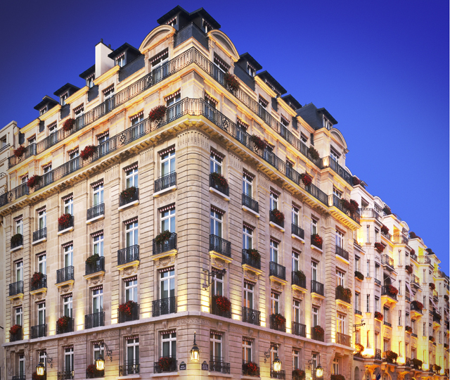 Le Bristol Paris hotel.