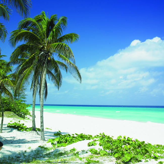 Cuba’s pristine Varadero Beach.