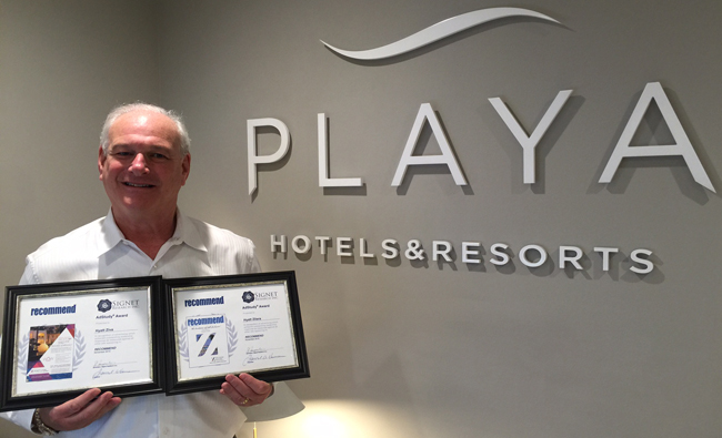 Howard Tanenbaum, v.p. of group and retail sales at Playa Hotels & Resorts.