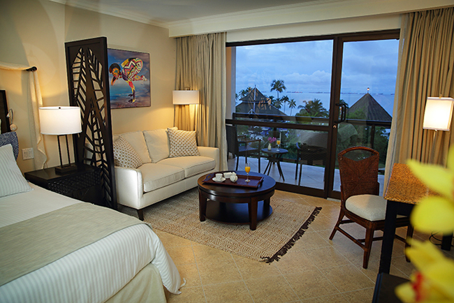 A guestroom at Secrets Playa Bonita Panama.
