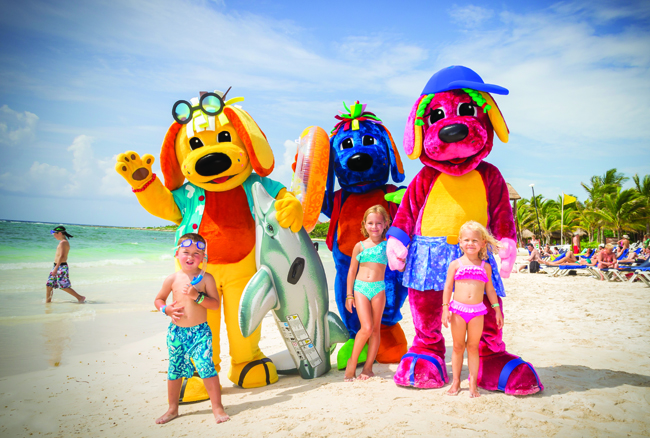 Palladium Resorts offers a Raggs program ideal for the little ones.