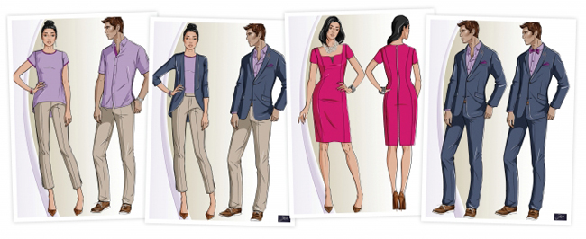 Not only do Royal Caribbean's Royal Genie personal butlers assist guests with their every need, but they also dress to impress in daytime casual looks and more formal evening wear.Â