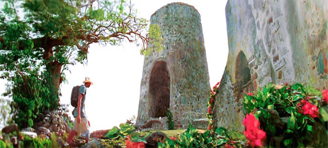 Cinnamon Bay Sugar Mill Ruins in St. John.
