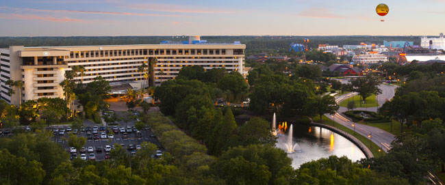 The Hilton Orlando Lake Buena Vista.