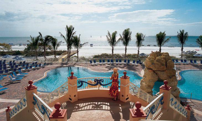 The Pink Shell Beach Resort & Marina in Fort Meyers.