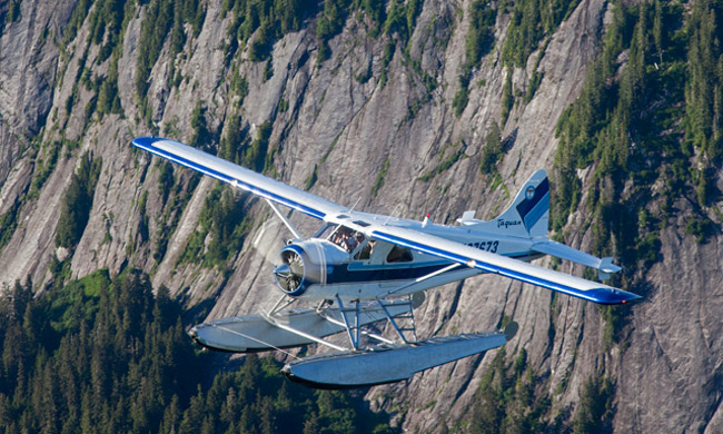 Royal Caribbean's Private Journey options in
Ketchikan, Alaska includes a float plane ride.