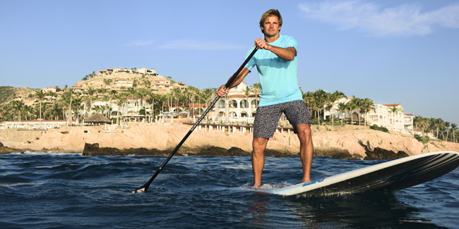 One&Only Palmilla’s Live Life Alive package features fitness classes taught by big-wave surfer and renowned waterman Laird Hamilton.