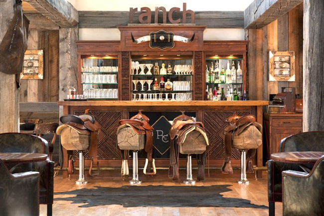 The Silver Dollar Saloon is an evening entertainment hub at The Ranch at Rock Creek in Montana that is equal parts cowboy saloon and luxe club.
