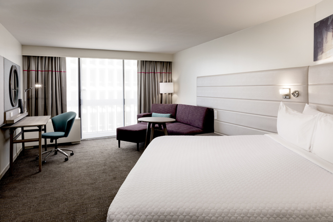 The Crowne Plaza Work Life Room.