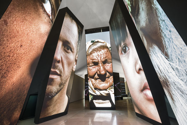 Inside the Museu do Amanha (Museum of Tomorrow) in Brazil. (Photo credit: Cesar Barreto)