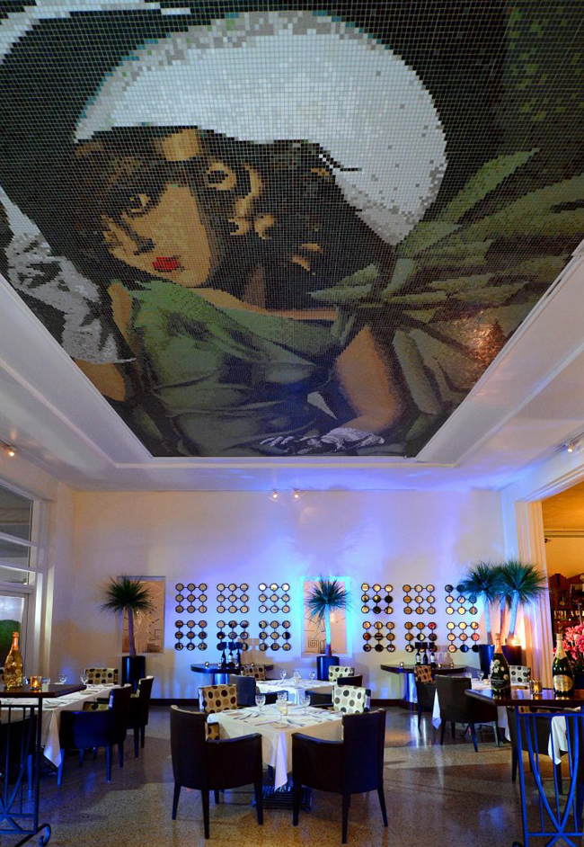 Tamara’s Bistro restaurant at the the National Hotel in Miami Beach.
