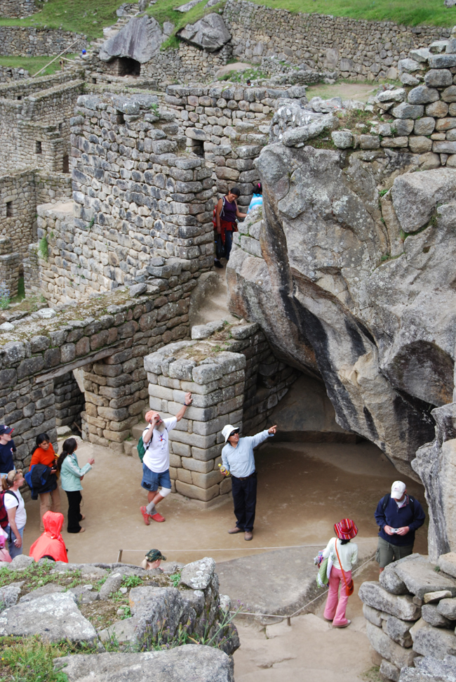 Guests at Machu Picchu. (Abercrombie & Kent)