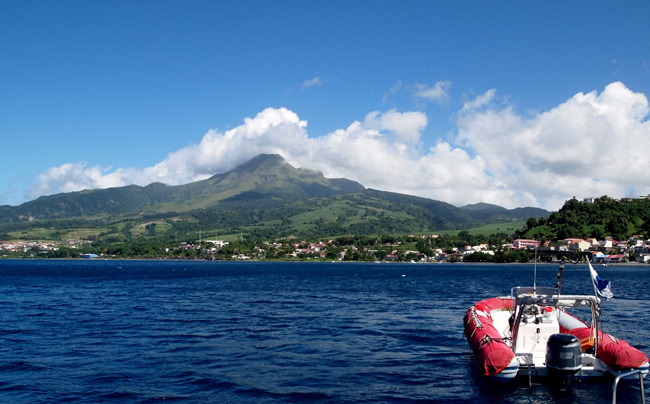 Water views of Martinique. (Photo courtesy of Martinique Tourism Authority)