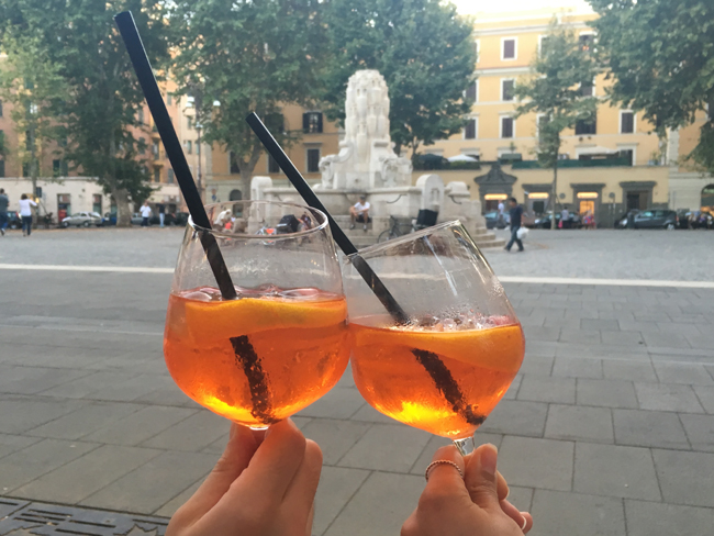 Guests on Eating Italy's new Testaccio Supper Stroll evening tour have the opportunity to to sample authentic Roman food such as oxtail, cheeses, cured meats and gelato.