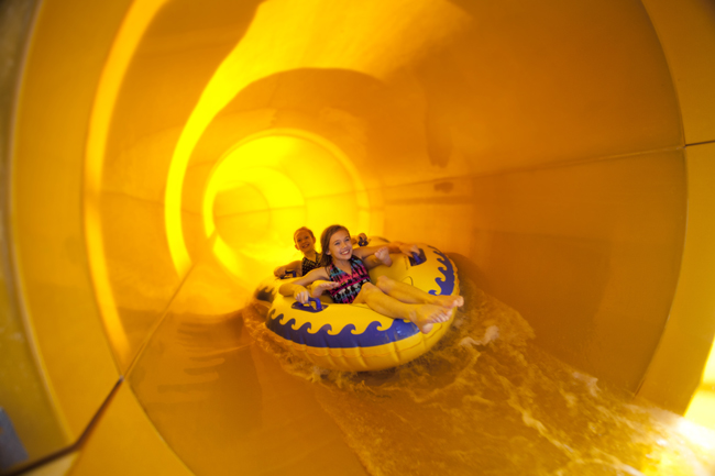 When guests book at one of Great Wolf Lodge's 13 locations, they receive a access to the resort's water park.Â