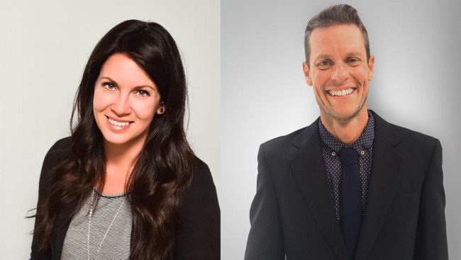 Sheena Rosentreter and Kent Phillips, Exodus Travels’ regional business development managers for Western USA and Canada.