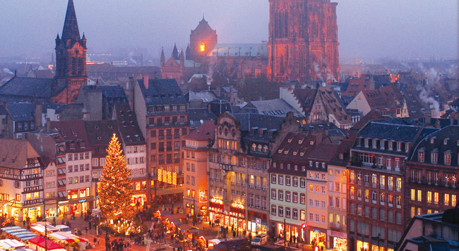 CroisiEurope’s Christmas Market or New Year’s cruises explore Europe's scenic waterways.
