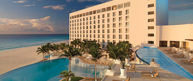 Le Blanc Spa Resort in Cancun, Mexico.