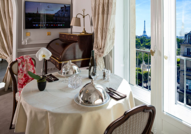 Hotel Regina in Paris, France. (Photo credit: Hotel Regina)