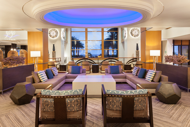 Fort Lauderdale Marriott Harbor Beach Resort & Spa has undergone sea-inspired guestroom renovations in addition to reinvigorating its lobby space.