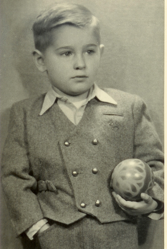 Henry the year he moved to Bratislava with his mother.