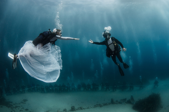 Hotel Metropole Monte-Carlo offers a unique Underwater Weddings package.