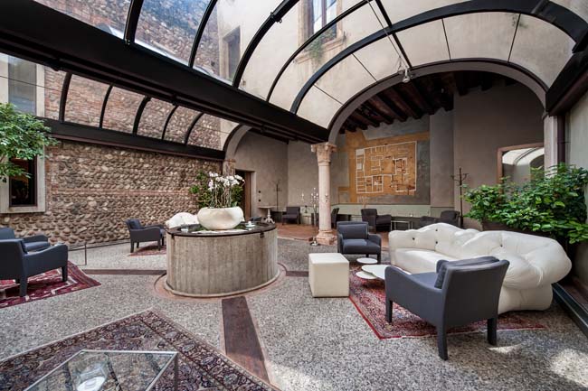 The Orangerie at the Palazzo Victoria in Verona, Italy.