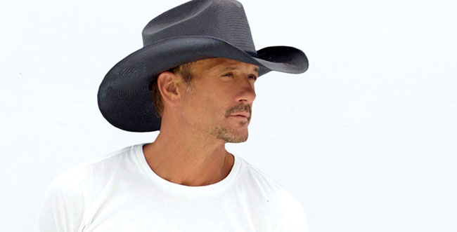 Grammy award winning country music star Tim McGraw is set to perform aboard the Carnival Breeze and the Carnival Valor next March.