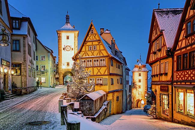 Collette's The Romantic Road and Fairy Tale Road itinerary includes a visit to Germany's fairytale town of Rothenburg ob der Tauber in northern Bavaria.