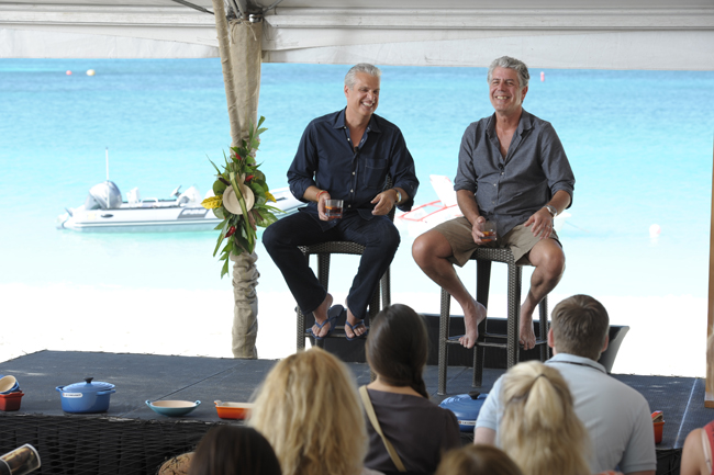 Chef Eric Ripert is hosting the Cayman Cookout from Jan. 12-15, 2017 with a featured appearance from Anthony Bourdain and other esteemed chefs.Â