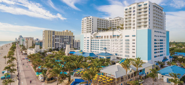 A rendering of Margaritaville Hollywood Beach Resort.
