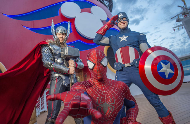 Disney Cruise Line's first ever Marvel Day at Sea will take place on select 2017 sailings.Â