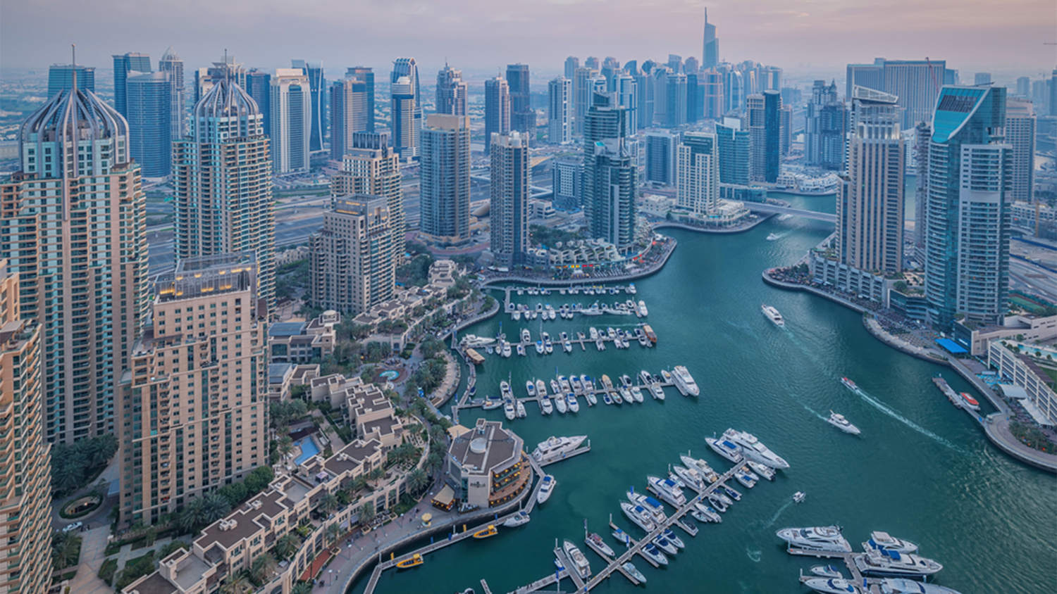 Dubai Marina.