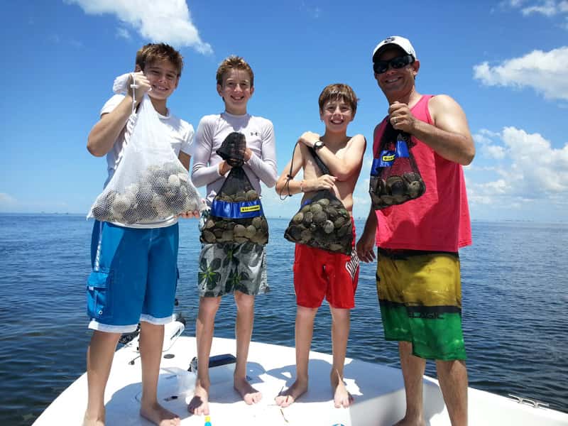 Plantation on Crystal River offers guided scalloping tours.