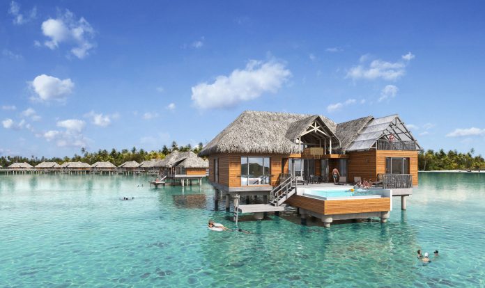 InterContinental Bora Bora InterContinental Bora Bora Resort & Thalasso Spa unveils overwater villas. (Photo courtesy of InterContinental Bora Bora Resort & Thalasso Spa.)
